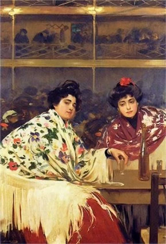 Ramon Casas - Caffè concerto, Cercle del Liceu, Barcellona